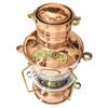 11" Solid Copper Working Outdoor Lantern Light, Nautical Ship/Boat Oil Lamp, Maritime Gifts For Dad and Seniors, Halloween Christmas Decor