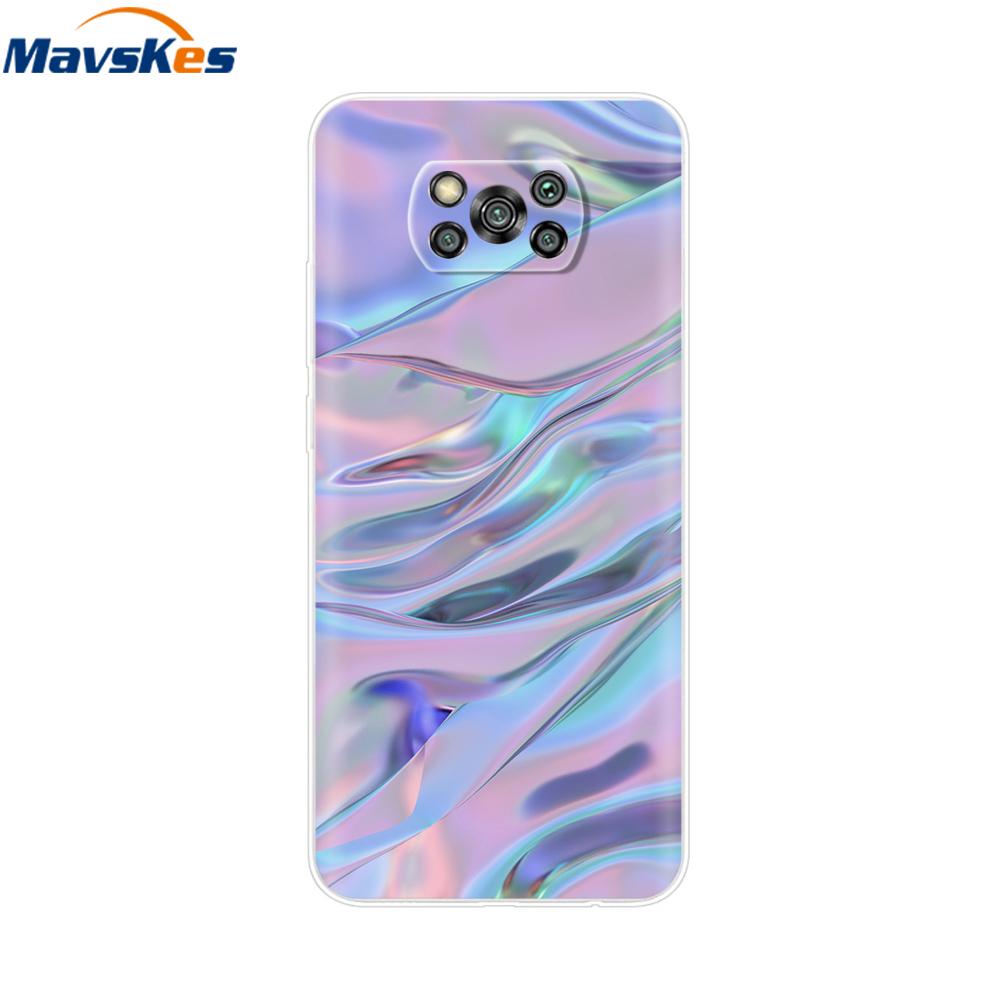 Силиконовый чехол для Poco X3 Pro Чехол Прозрачный Мягкий ТПУ Бампер для Xiaomi Poco X3 NFC Телефон Чехол для Xiomi Mi Poco X3 X 3 X3NFC X3Pro