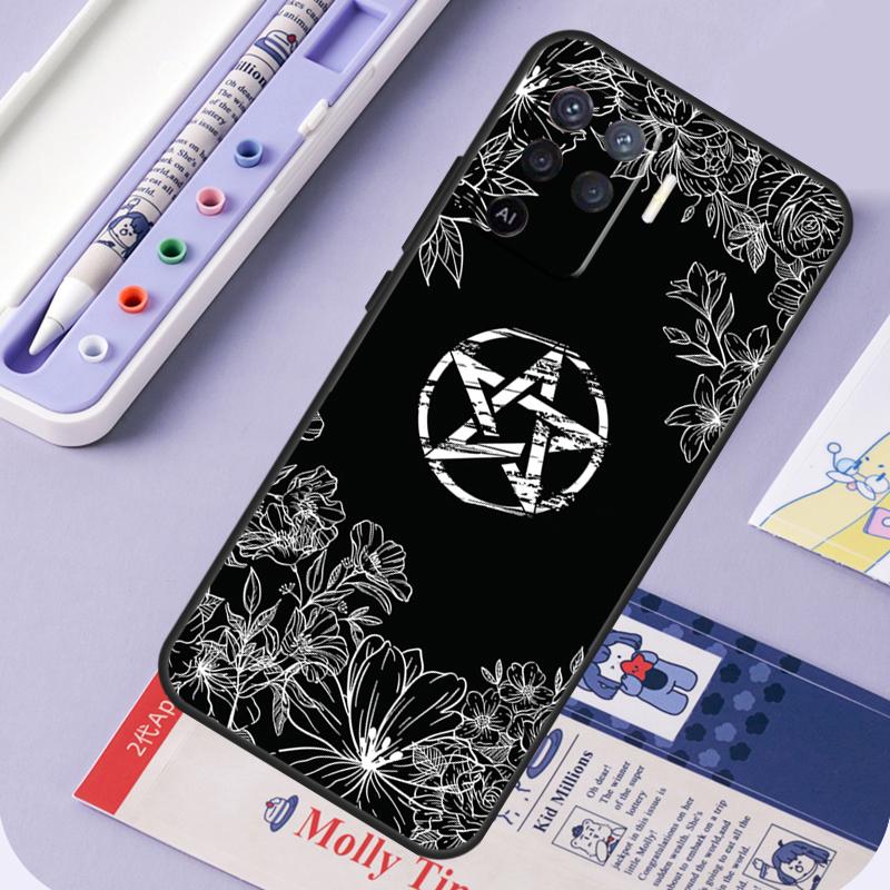 Witches Moon Tarot For Oppo A40 A60 A80 A94 A74 A54 A15 A18 A38 A58 A78 A98 A16 A76 A96 A57 A17 A77 A5 Pro Case