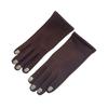 Women Warm Gloves Winter Touchscreen Gloves with Colored Nails Windproof Thermal Gloves for Running Errands Cycling Driving