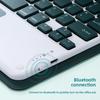 Кожаный чехол для планшета Samsung A9 Plus с магнитной клавиатурой и слотом для S Pen Совместим с S9FE