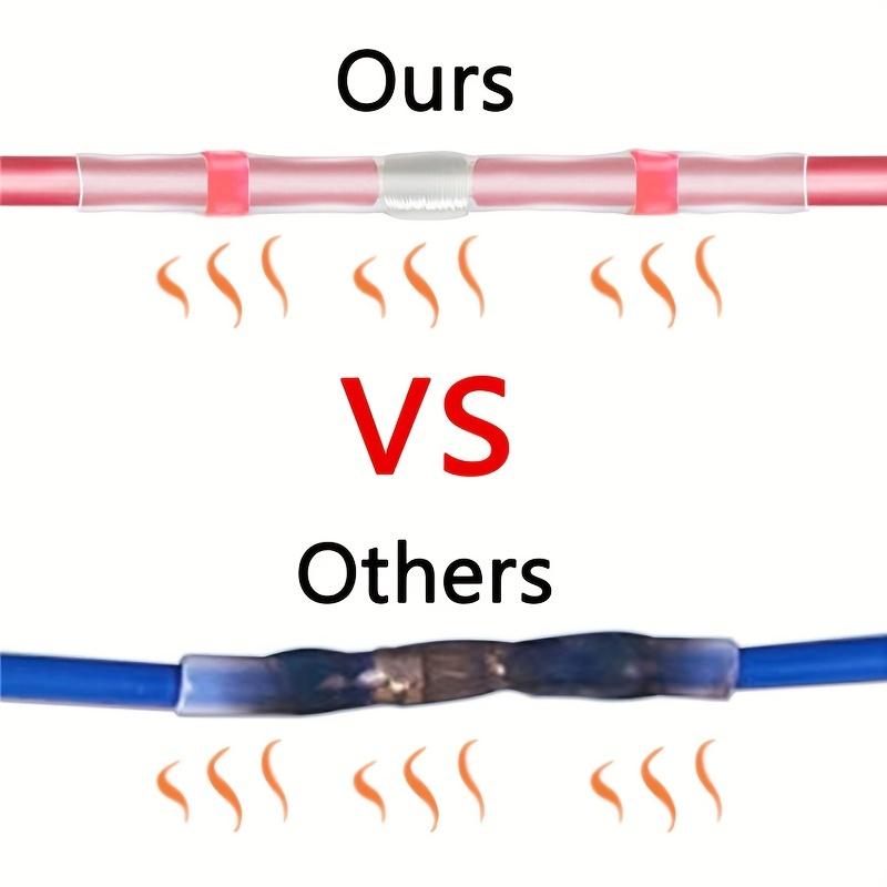 300/800/1000Pcs Waterproof Solder Seal Wire Connectors Terminals Splice Electrical Copper Kit Heat Shrink Automotive Marine Insulated