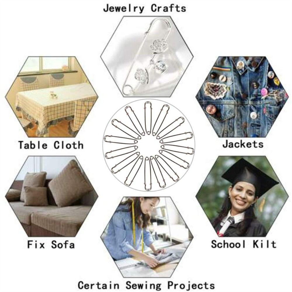 Accessories Jewelry Sewing Tools DIY Craft Needles Small Brooch Large Safety Pin Safety Pins