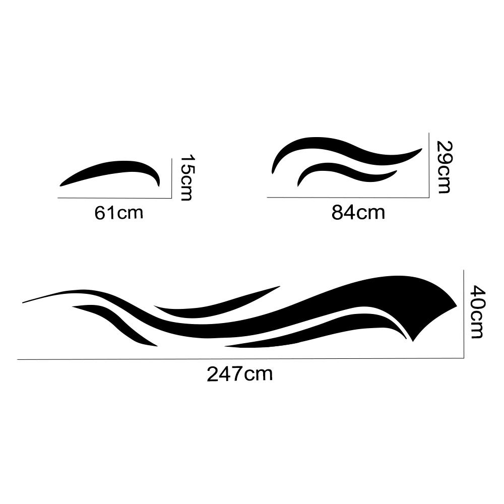 2 шт. автомобильная наклейка для Peugeot Boxer Mercedes Benz Sprinter Vito V Class W447 V260 DIY виниловая пленка тюнинг автомобиля Стайлинг