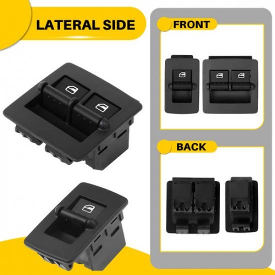 Front Driver Passenger Window Power Switch For 1998-09 2010 Volkswagen Beetle EA