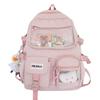 Cartoon Teenage Student Transparent Backpack High School Student School bag-MXBC