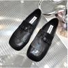 Лоферы Женские из Телячьей Кожи, Весенние Новые Кожаные На Плоской Подошве Без Шнуровки Квадратный Носок Однотонные Модные Маленькие Кожаные Туфли