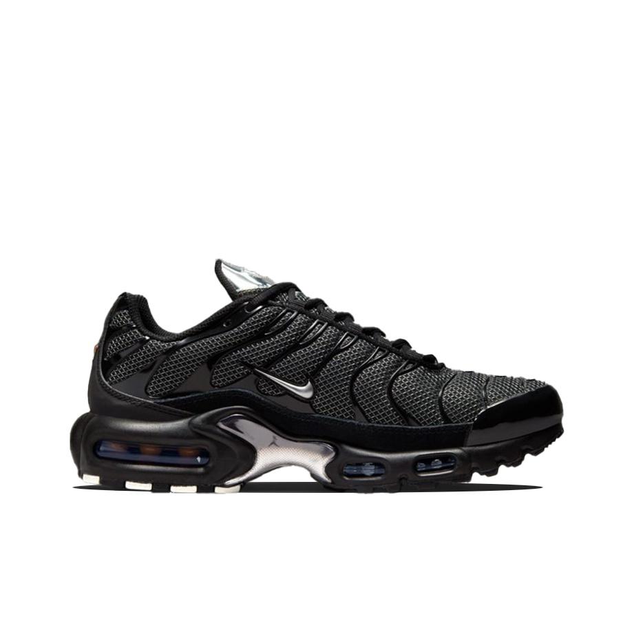 Nike Кроссовки женские Air Max Plus Черный Металлик Серебристый Бирюзово-Синий DQ0850-001