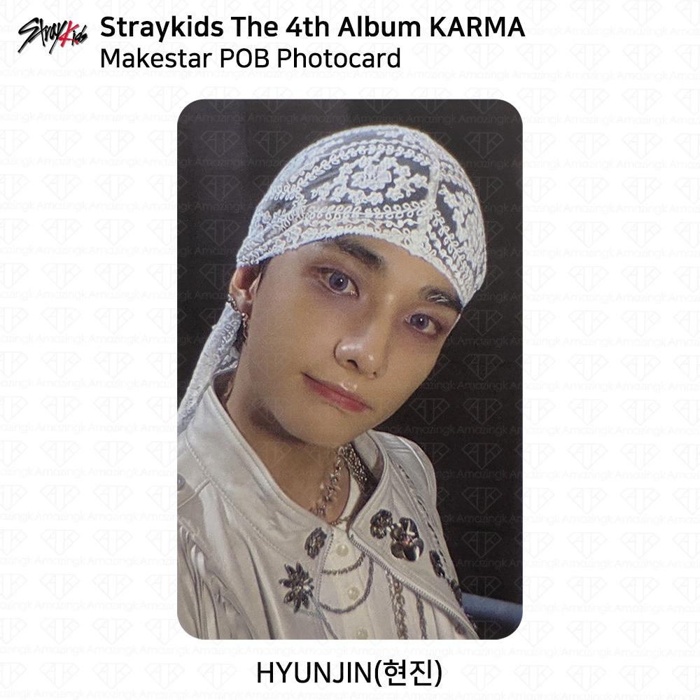 Stray Kids 4-й альбом Карма Makestar POB Фотокарточка KPOP K-POP SKZ