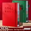 2026 Daily Planner: One Page Per Day English Diary for Time Management and Notes.