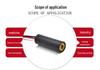 High-Power Red Laser Module with 10X30mm Glass Lens, 650nm, 100mW, Ultra-Small Spot, for Marking Machines