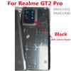 Высококачественная новая задняя батарея для OPPO Realme GT 2 Pro, крышка задней двери с рамкой камеры, мобильный корпус