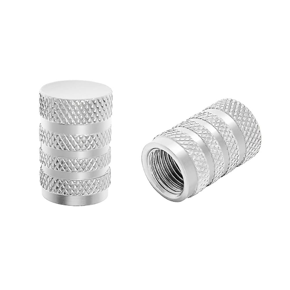 4 шт./лот колпачки для вентилей шин, алюминиевые автомобильные пылезащитные колпачки, колпачки для воздушных вентилей шин и колес