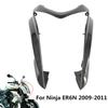 Мотоциклетный АБС Карбоновый узор Передний верхний обтекатель Маска фары Нос Подходит для Kawasaki Ninja ER6N ER-6N 2009 2010