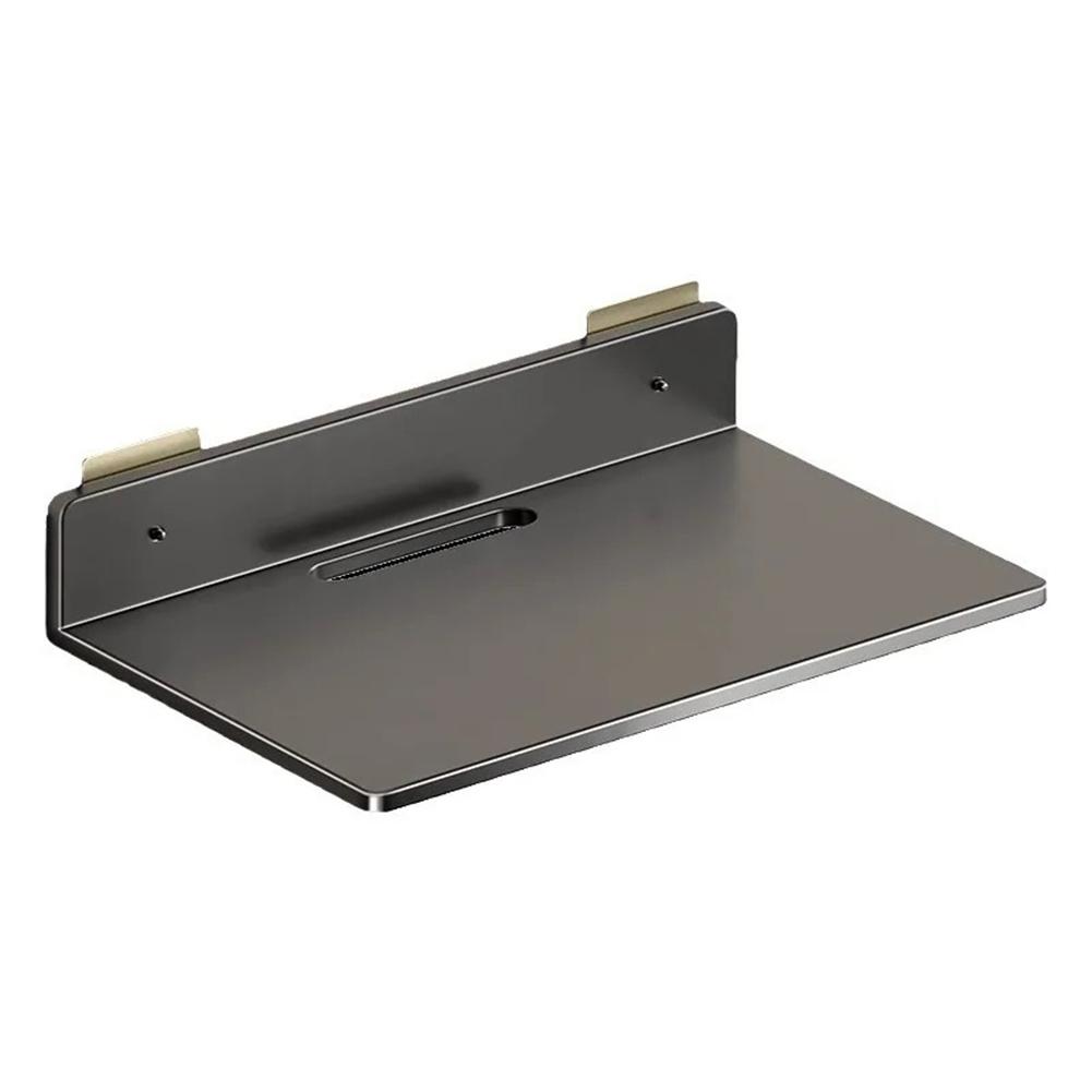 Прочная многофункциональная стойка для магазина электроники. Безопасно храните роутер, проектор и DVD-плеер. Надежная углеродистая сталь.