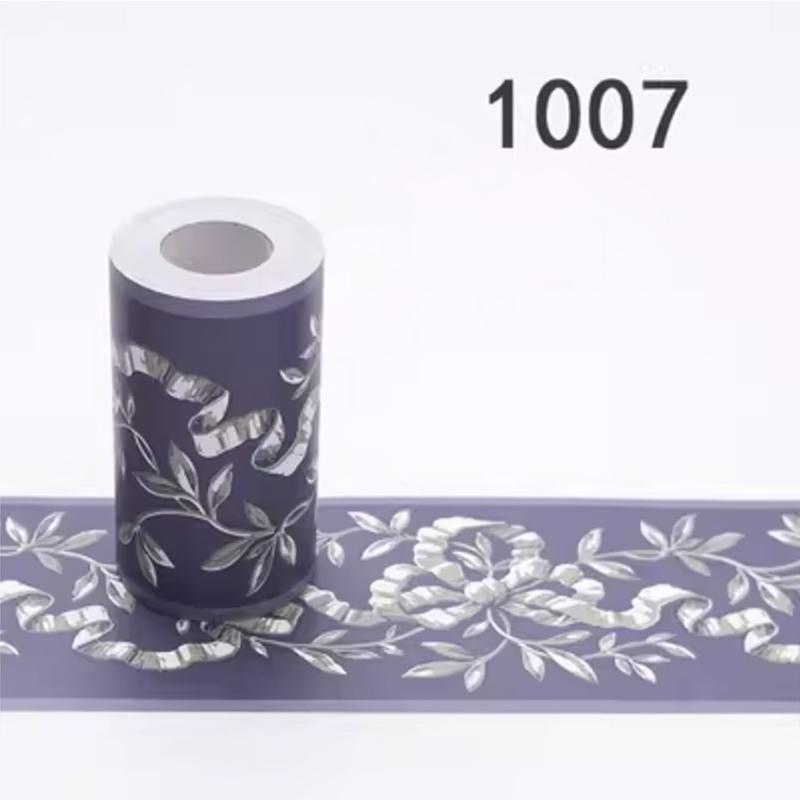 10 м Самоклеящиеся ПВХ Настенные наклейки на линию талии Гостиная Плинтус Обои Кухня Ванная Водонепроницаемая Декоративная наклейка