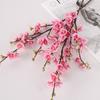 78cm Silk Cherry Blossom Real Touch Fake Flower  Home Office Decor
