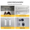 Junshi Heavy-Duty 201 Stainless Steel 12-Door Locker