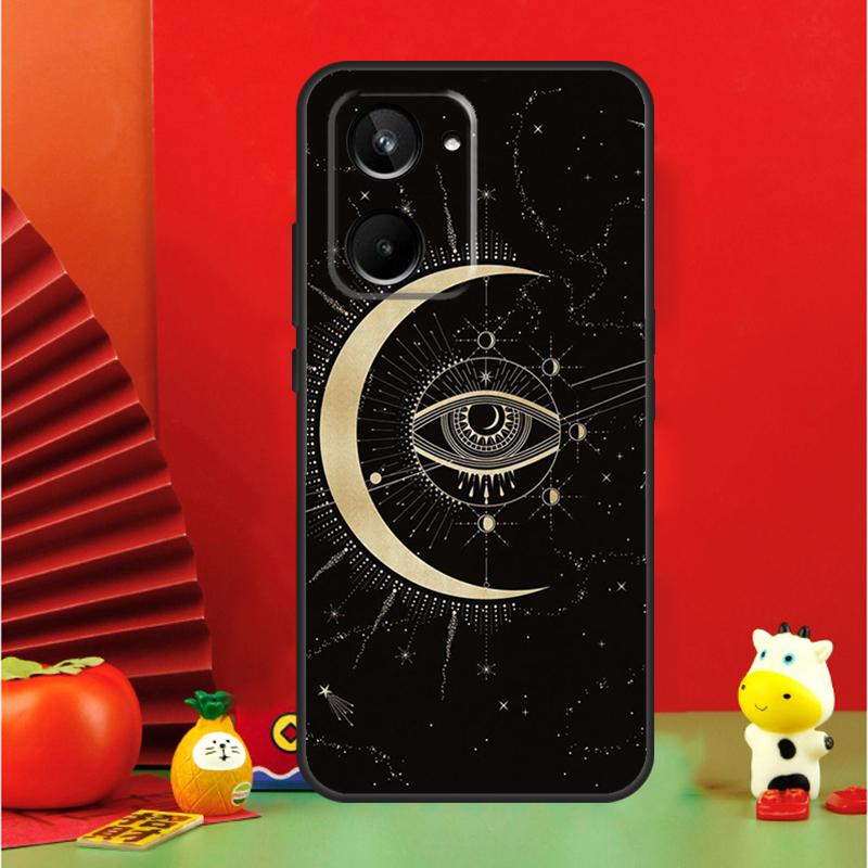Fortune Telling Moon Stars Hands Art For Realme 15 Pro GT7 GT6 10 11 12 13 14 Pro Plus C67 C63 C61 C55 C51 C53 C35 C75 C65 Case