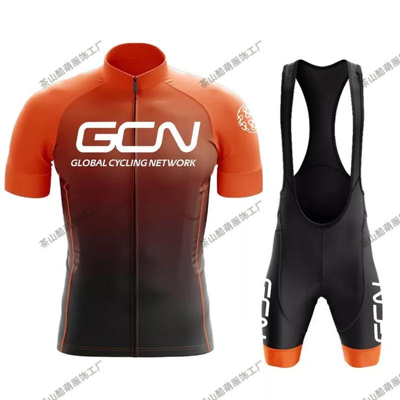 Men Women Long Sleeve Cycling Bib Set Road Bike Quick Dry Breathable