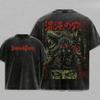 2026 Hot Sale Dorohedoro Manga Printed T-shirt Vintage Washed T Shirt Men Women Clothing Summer High Quality Cotton Clothes Casual Oversized Tee Top