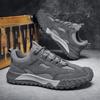 Рабочая обувь лето новая дышащая мужская повседневная спортивная обувь на мягкой подошве нескользящая обувь для трудовой защиты молодежная уличная обувь для бега