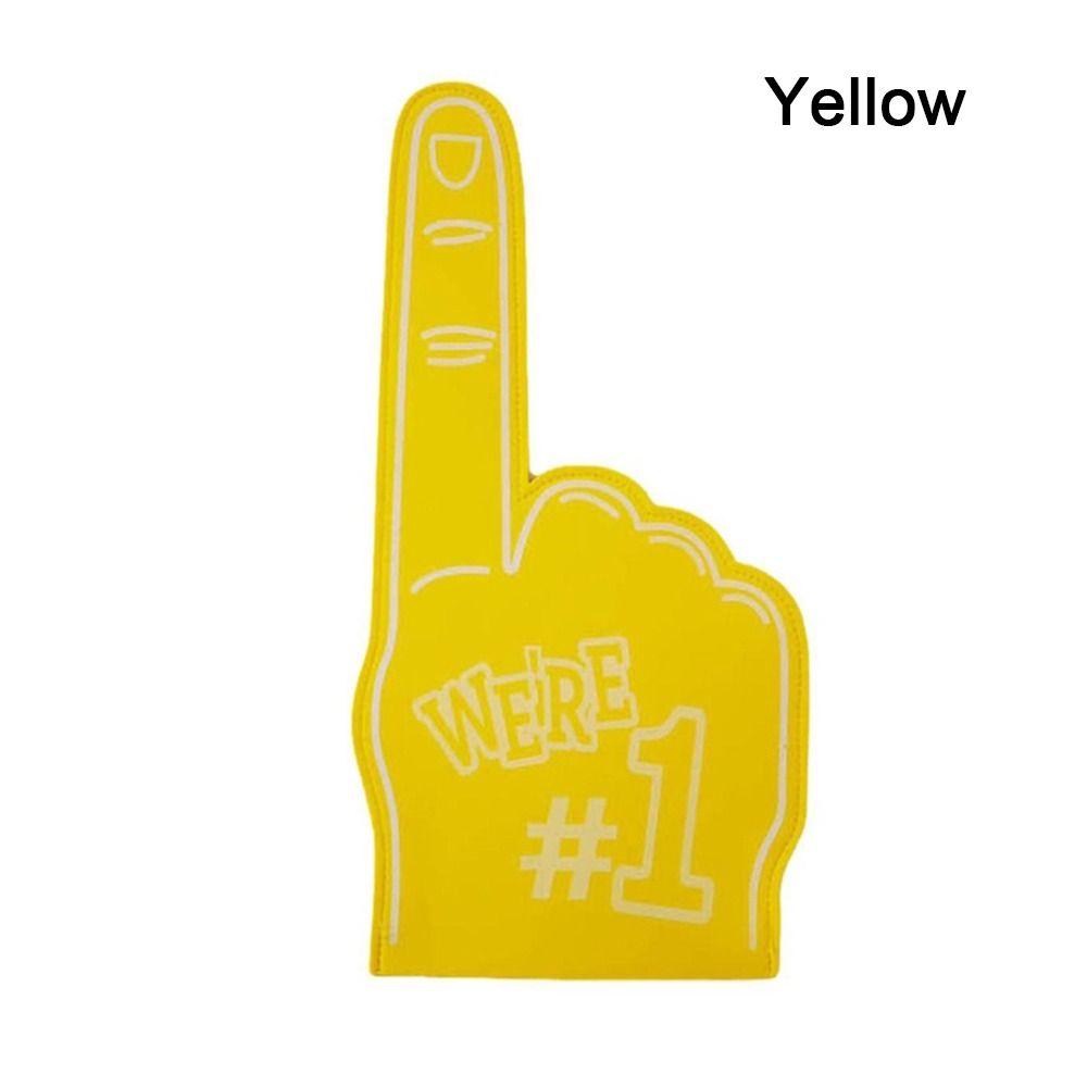 1 шт. пенопластовые гигантские пенопластовые перчатки для пальцев из пенопласта EVA, красочные перчатки для поддержки, спортивные аксессуары