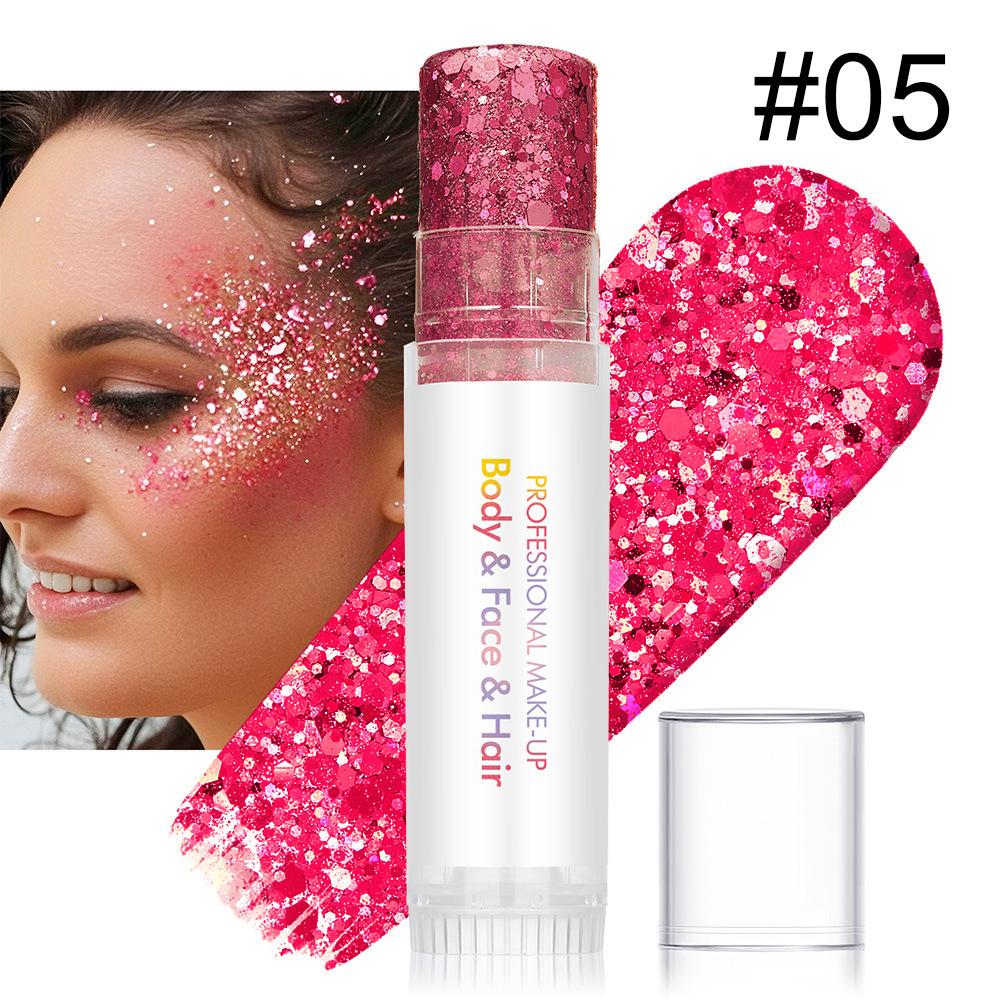 Цветной поляризованный гель с пайетками: Макияж для лица, тела, губ и теней для век «Чешуя русалки»