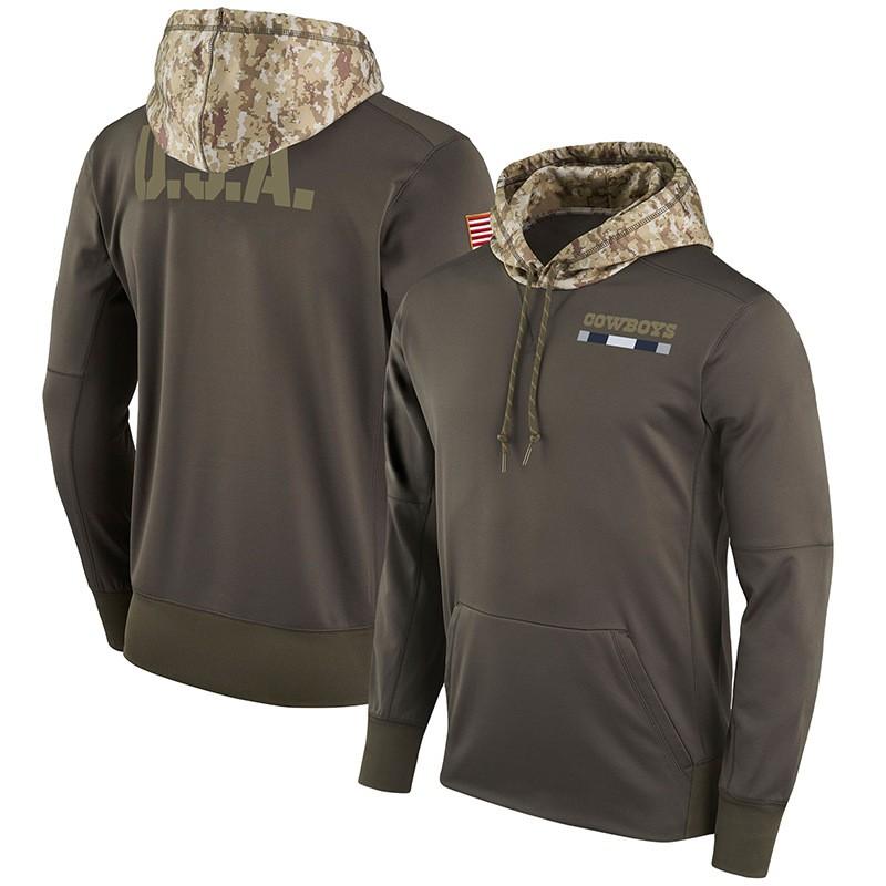 Mens NFL Hooded Sweatshirt Casual Sportswear Long Sleeve Loose Fit Printed Pullover