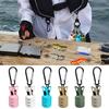 1 комплект чехлов для рыболовных крючков с карабином, портативная приманка для креветок, кальмаров, защитный чехол для крючков, зажим для крышки, рыболовные принадлежности