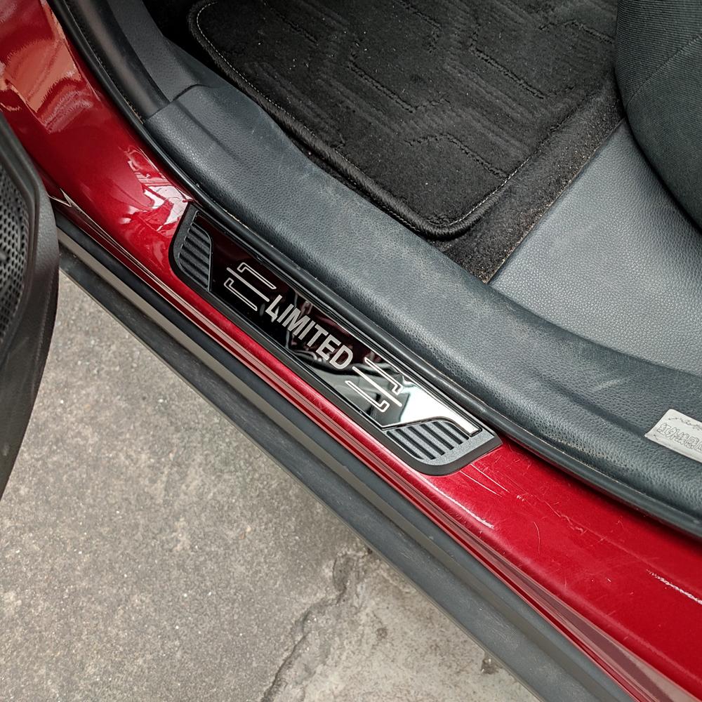 Для Ford Maverick 2022 2023 автомобильные аксессуары, защита для педалей на пороги, накладка на пороги, наклейки