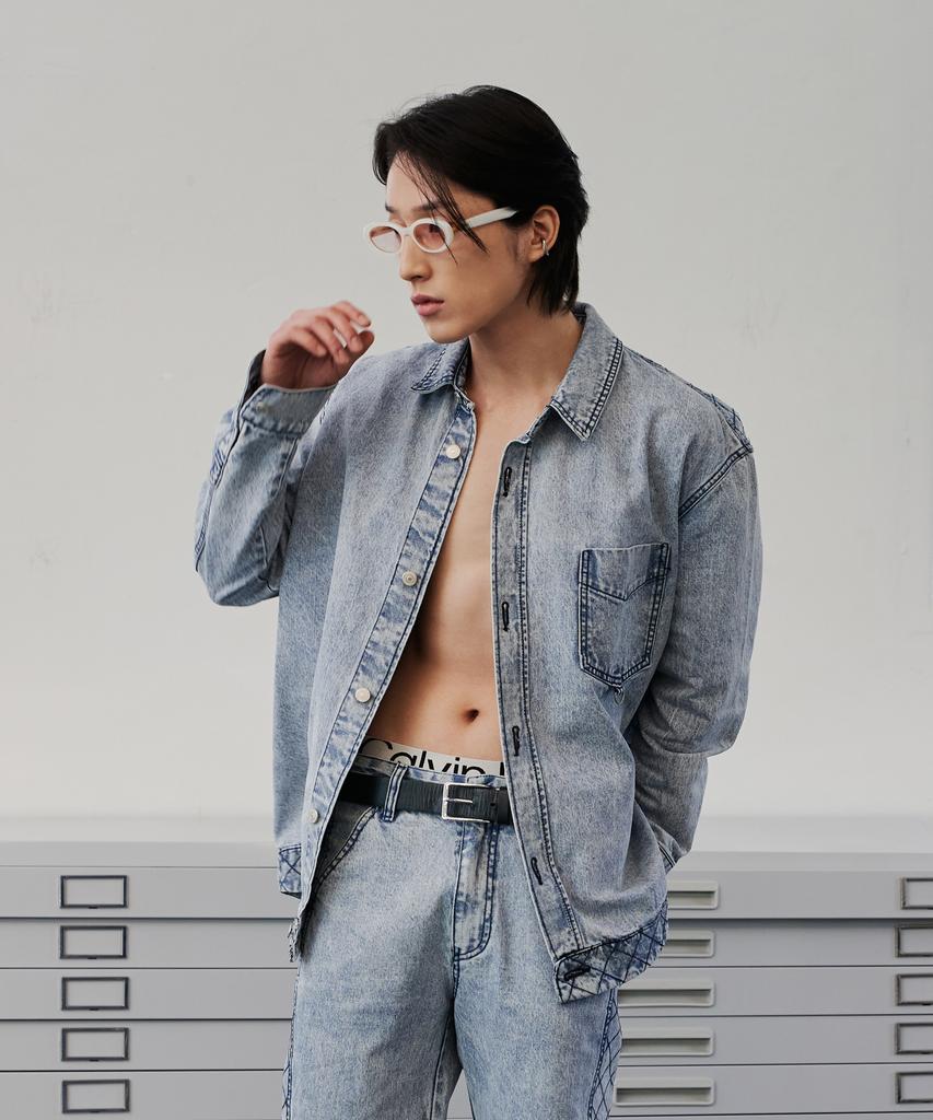DEMADEN Napalaka Denim Shirt Ice