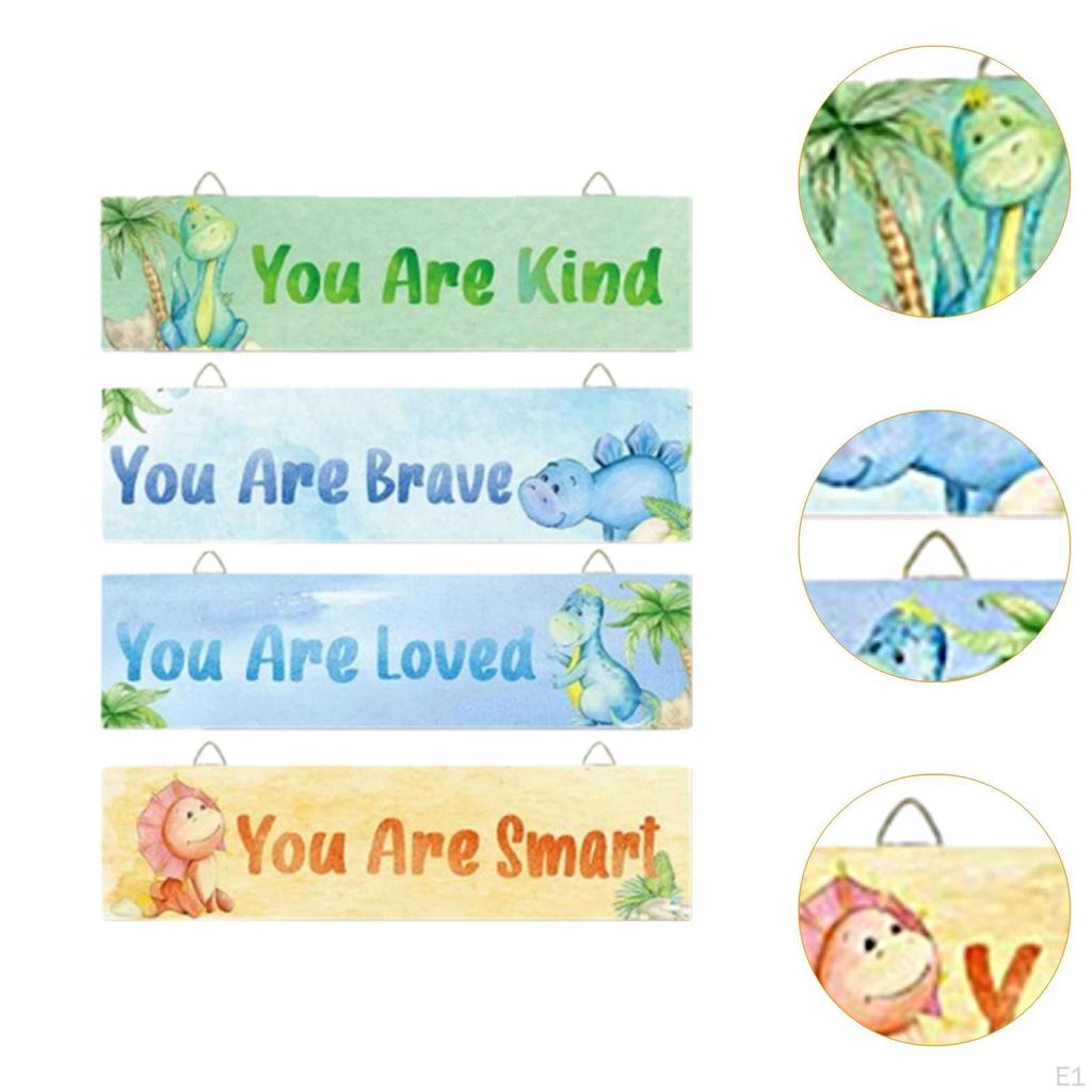 4x Вдохновляющие настенные художественные знаки, мотивирующие декоры, для друзей по декору комнаты