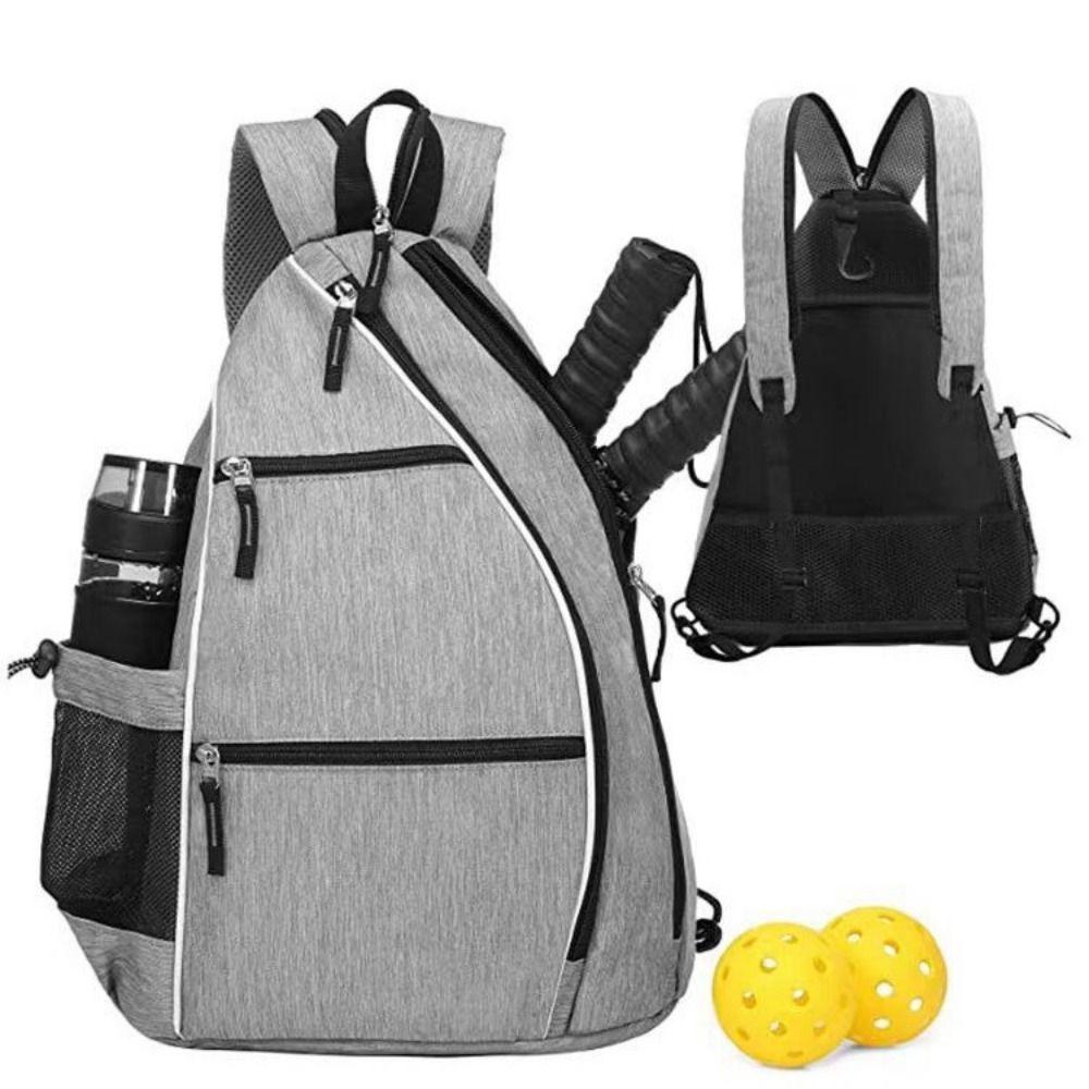 Lightweight Pickleball Backpack with Water Bottle Holder Sports Backpacks Tennis Bag Camping