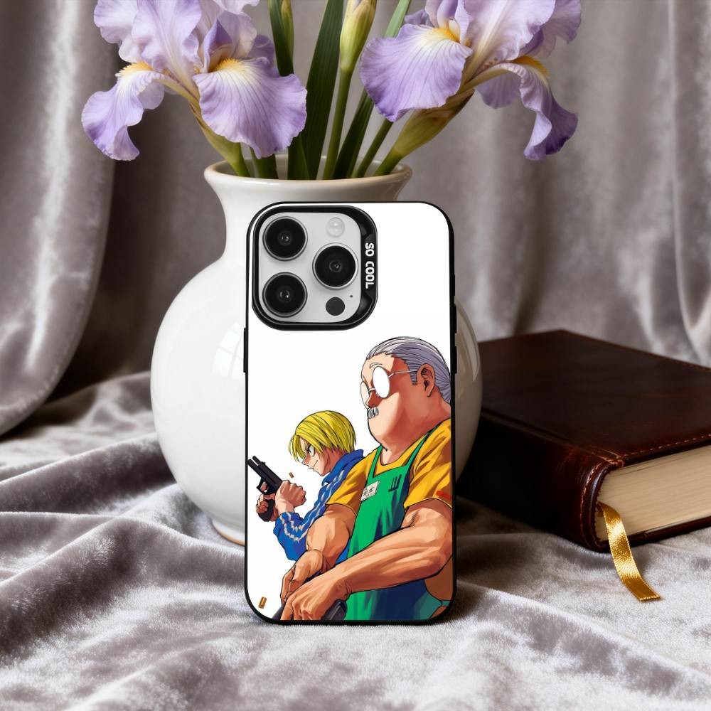 Чехол для телефона Anime S-Sakamoto-O D-Days для iPhone17,16,15,14,13,12,11 Plus,Pro Max Конфетный Посеребренный Внутренний Чехол