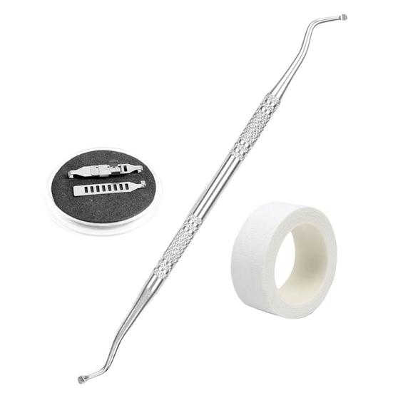 1 комплект полезных регулируемых подъемников для ногтей с пряжкой для ногтей