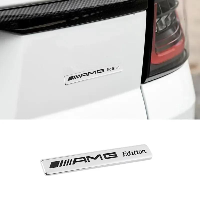 2025 Для Mercedes-Benz Алюминиевый Сплав Эмблема Шильдик Наклейка на Багажник для Mercedes benz W203 W204 W205 W210 W211 W212 W463 W176