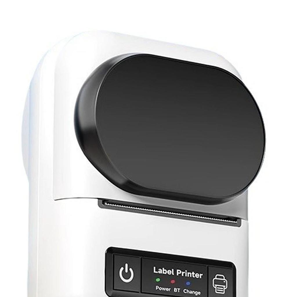 Термопринтер этикеток, портативный, компактный, многофункциональный, с прозрачной печатью, термоэтикетка, машина для изготовления этикеток