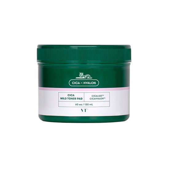VT Cica Mild Toner Pad 60 шт. 130 мл