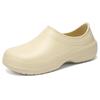 Fashion Thick Soled Height Increase Men Chef Shoes Oil Proof Waterproof Kitchen Cook Shoes Clogs Work Hospital Anti Slip Sandals Unisex