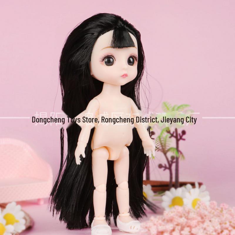 17 см мини-кукольное тело BJD - 6 дюймов принцесса девочка, 16 см маленькая голая кукла