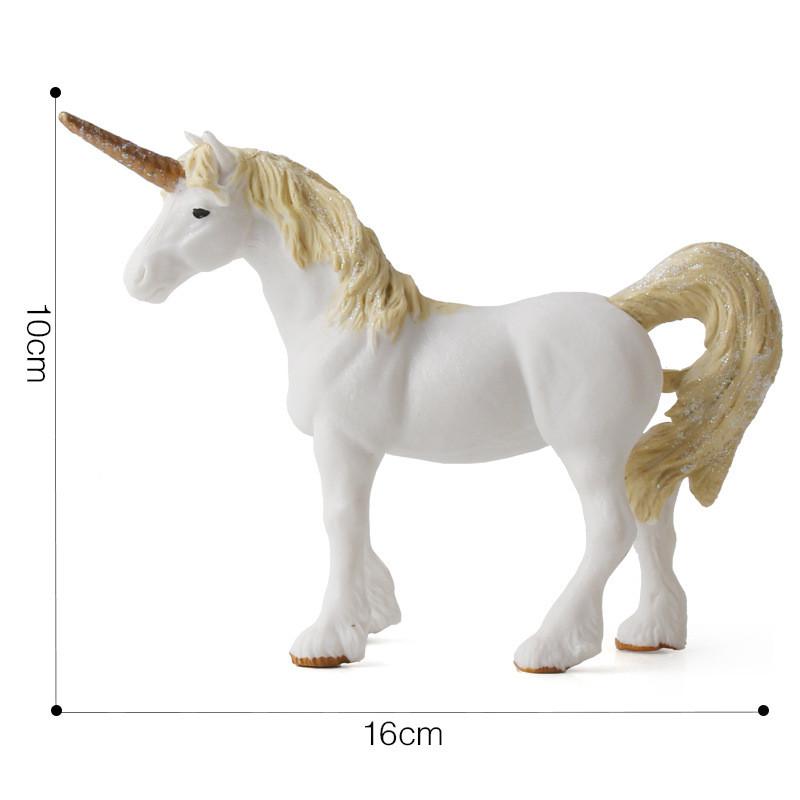 Unicorn Animal Model Figurine Pvc Static Display Toy For Home Decor