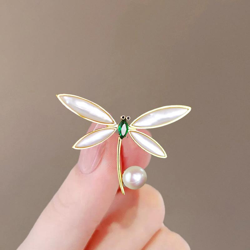High-End Brooches, Women'S Sense Of Luxury, Niche, High-End Pins, Elegant Temperament, Fixed Clothes, Suits, Pearl Jewelry