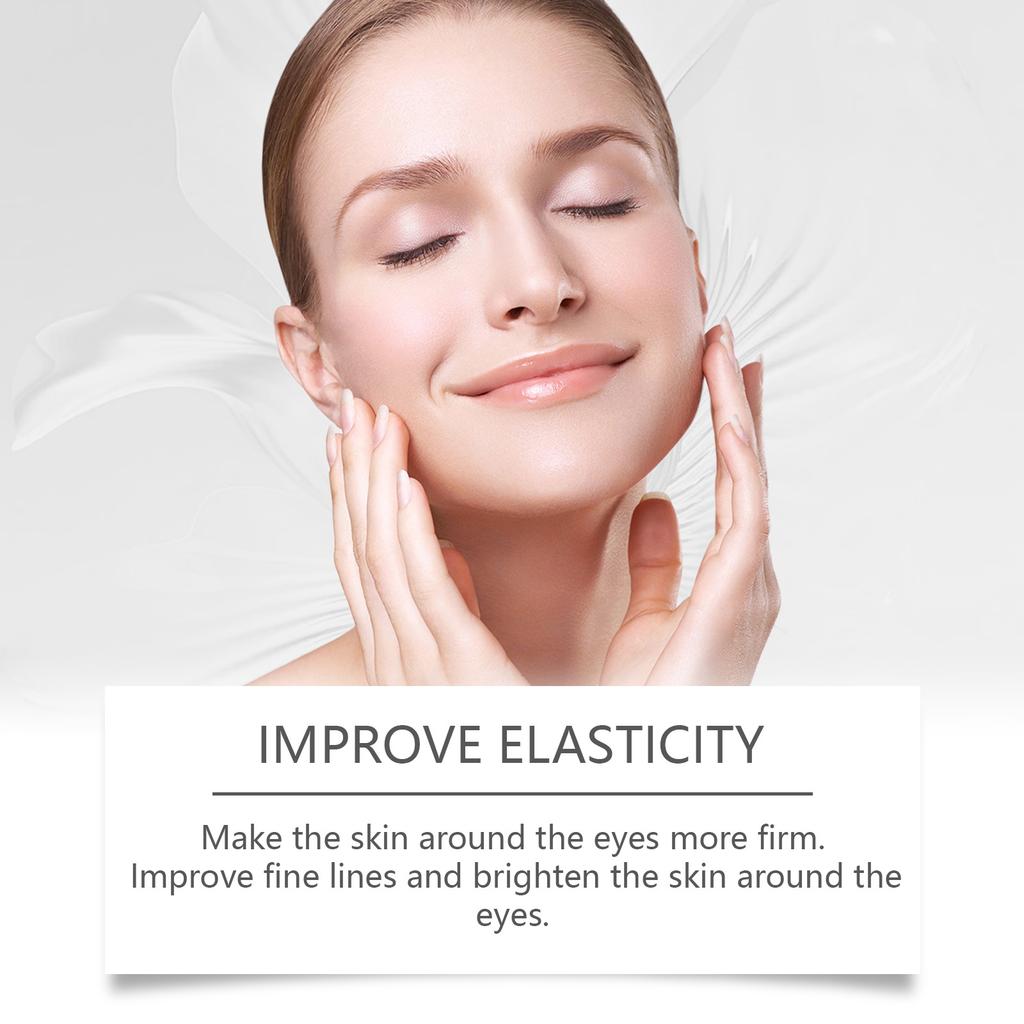 Retinol Eye Cream Anti-Aging Moisturizing Dark Circles Wrinkles Fine Lines Treatment Vitamin A B C E Kojic Acid Firming Eye Skincare 50g