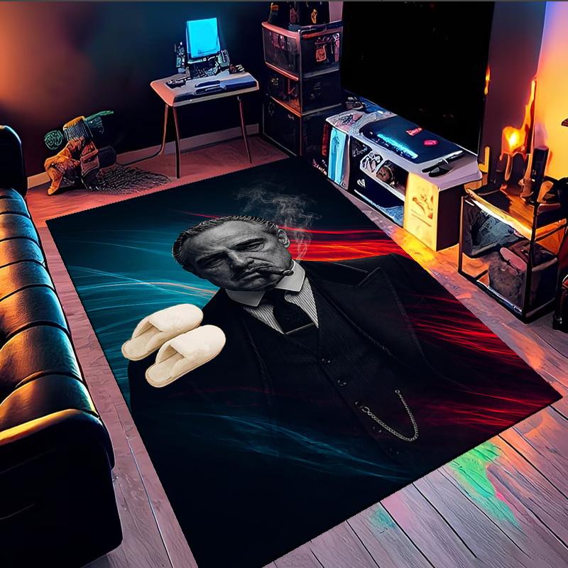 Godfather's Legacy Area Rug Suitable for Indoor And Outdoor,Carpets for Kitchens, Homes, Offices, Living Rooms,Home Decor,Christmas Gift