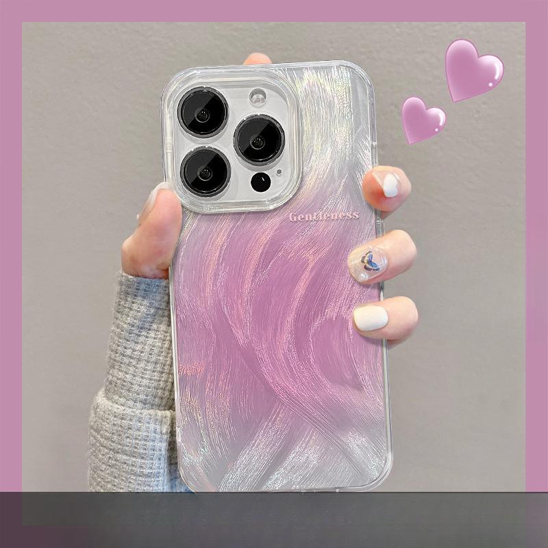 Подходит для чехла для мобильного телефона Huawei Pura70 Vivos17 Матовый градиентный цвет Подставка Oppo Большое отверстие Все в Xiaomi 13