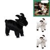 Cute New Little Goat Plush Doll Stuffed Toy Cross-border Hot Sale Black And White Sheep Zodiac Sheep Wholesale