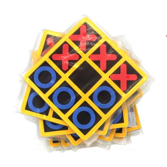 1Set Tic-Tac-Toe Competitive Skill Parents-children Connection EVA Kids Tic-Tac-Toe Game for Family Gatherings