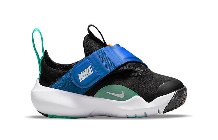 Nike Кроссовки Flex Advance BT Повседневные Низкие Беговые Черно-Сине-Желтые Разноцветные Для Младенцев И Малышей DN4241-011