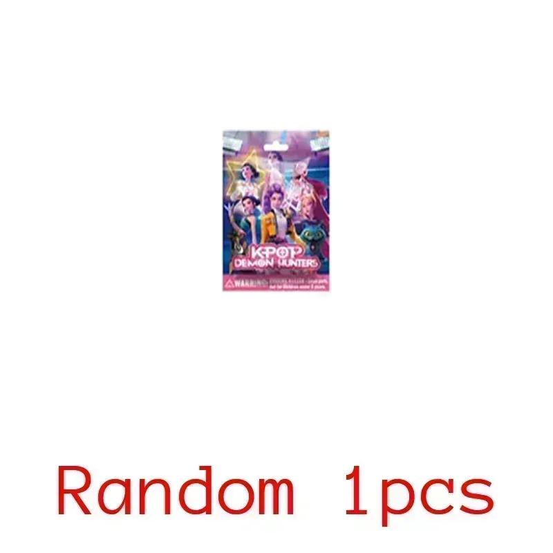 ::Охотник на демонов 24 штНовый Аниме KPopКукла Виниловая игрушка Руми Мира Зои Персонаж Виниловая маска с коробкой Ручная работа Подарок на день рождения Подарок для фан-клуба